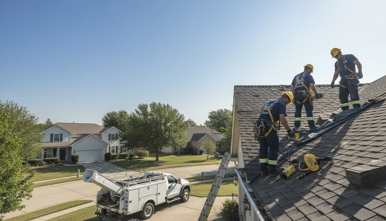 Emergency Roof Repair in Kirvin, TX near me